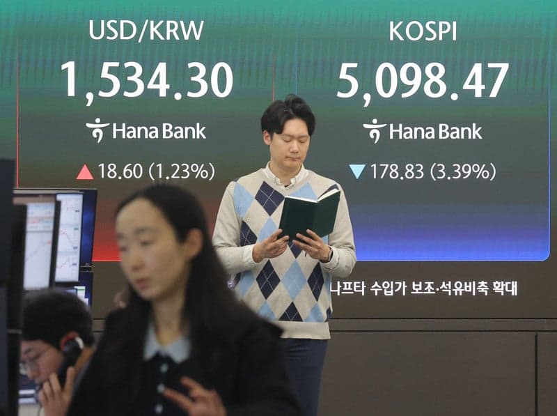환율 1530원 돌파, 금융시장 패닉…"1,600원 간다" 경고까지