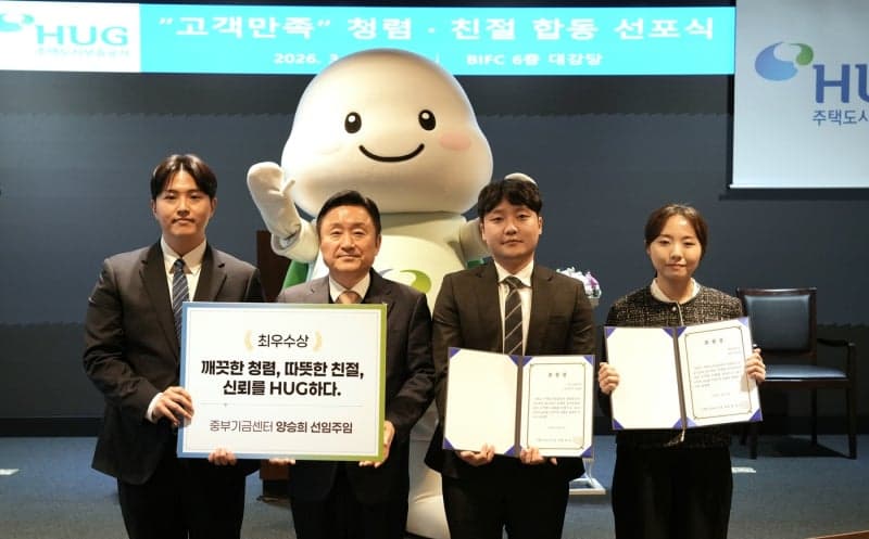 HUG, "청렴·친절로 신뢰 회복" 선언…'표준 PF' 도입으로 투명한 보증제도 운영