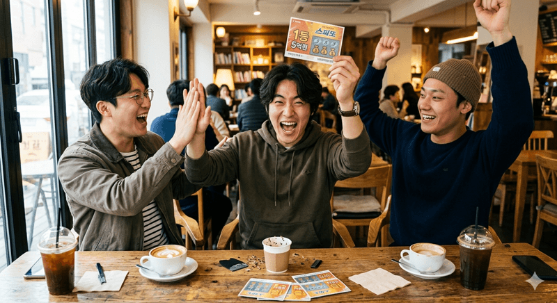 "확률상 불가능" 복권 안 믿던 수학 강사, 친구들과 구매한 복권 5억 당첨