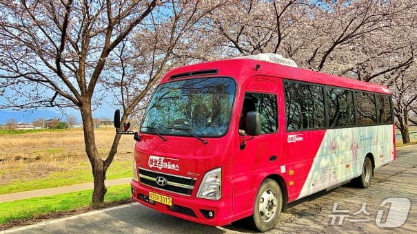 전주시설공단, "마을버스 타고 만경강변 벚꽃 구경하세요" 특별노선 운행