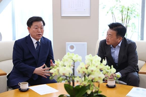 박승원 광명시장, 신안산선 붕괴 사고 구간 '전면 재시공' 합의