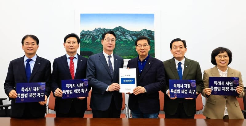 이상일 "특례시 지원 특별법 남은 절차도 조속히 진행해 달라"