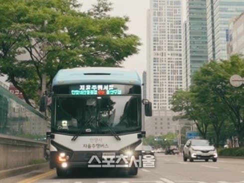 안양시, 자율주행버스 '주야로' 주간 노선 확대 운행…배차 30분 단축