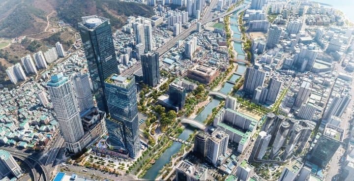 부산시 "동천, 지하수 투입해 청계천 수준 친수공간 조성"