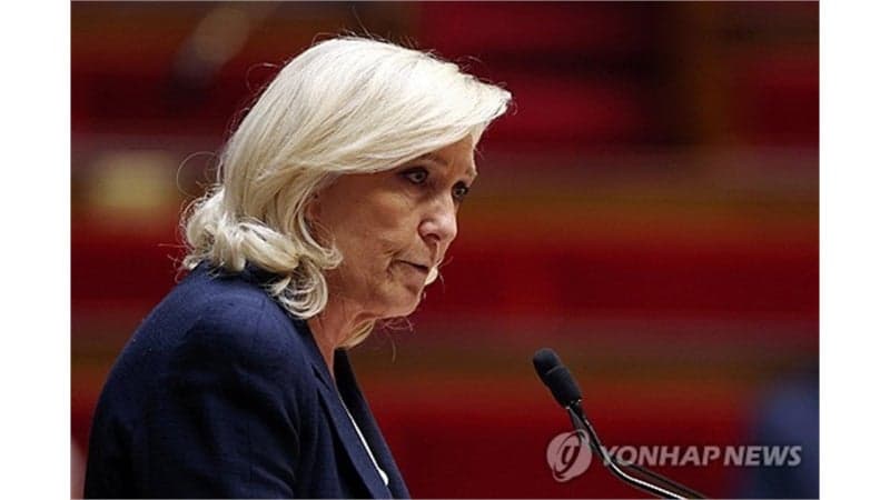 프랑스 극우 르펜 "트럼프, 무작정 이란 공습한 느낌" 공개 비판
