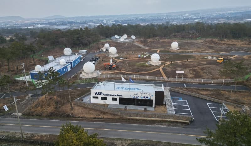 제주에 '아시아 최대' 민간 위성 지상국 개소…"위성 데이터 수신부터 처리·분석까지"