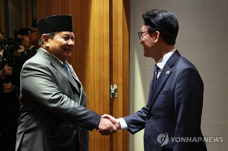 김민석 총리, 인니 대통령 만나 "AI 등 협력 확대" "한반도 평화 역할" 요청