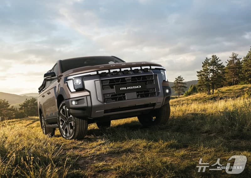 KGM, 무쏘 판매 호조에 3월 1만4대 판매…전년 동월 대비 5.5% 증가