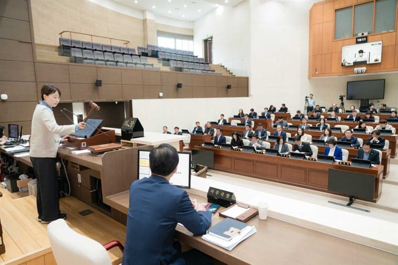 용인시의회, 제9대 마지막 임시회 개회…조례안 등 23건 심의