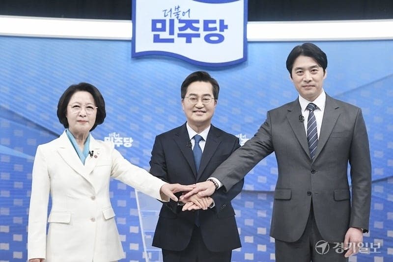 "꼼수" "이해 부족"…민주 경기지사 후보들, 막판 토론회서 공약 '송곳 검증'