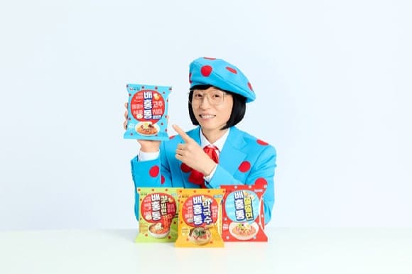 농심, 배홍동 모델 유재석 6년 연속 발탁 "지금은 배홍동 시대" 광고 공개