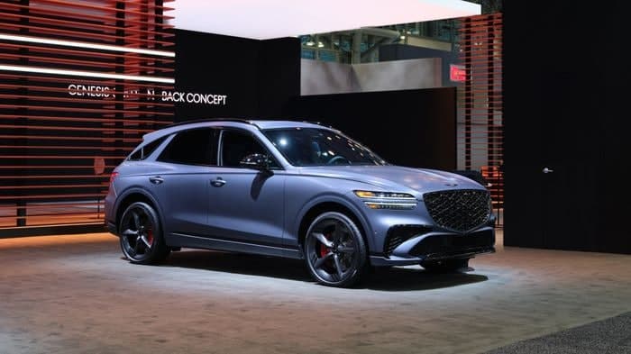 제네시스, 뉴욕 오토쇼서 'GV70 그래파이트 에디션' 세계 최초 공개