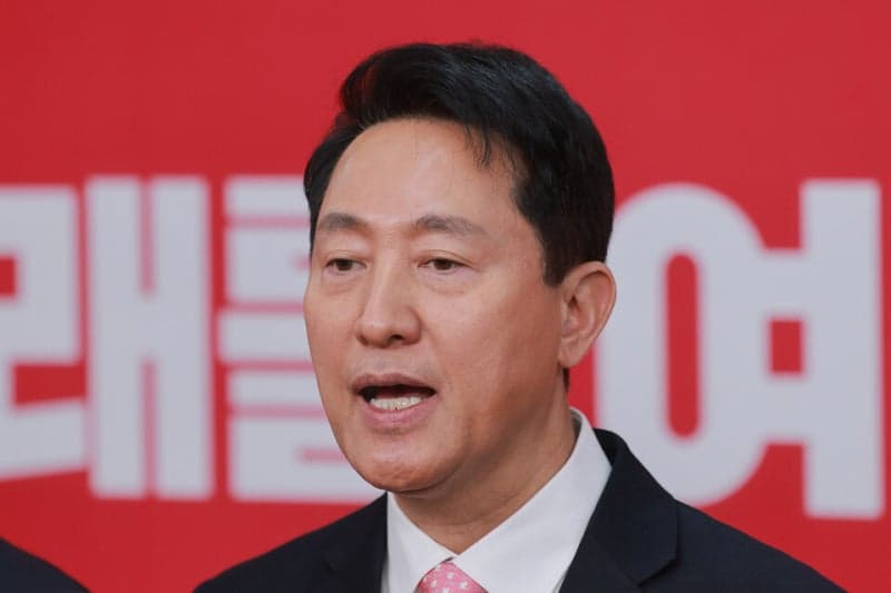 오세훈 "박덕흠, 인품 판단력 좋은 분…공천 성공적 마무리할 것"