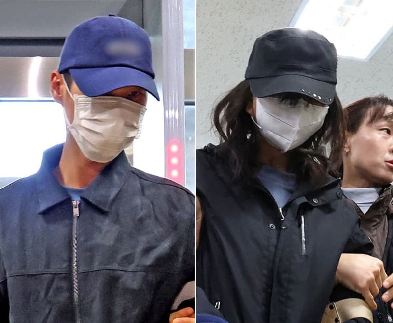 장모 살해·시신 유기 20대 부부 구속심사