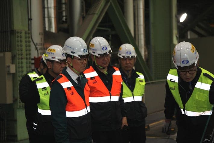 중동 리스크에 전력 수급 긴장…남부발전, 하동빛드림본부 현장 점검