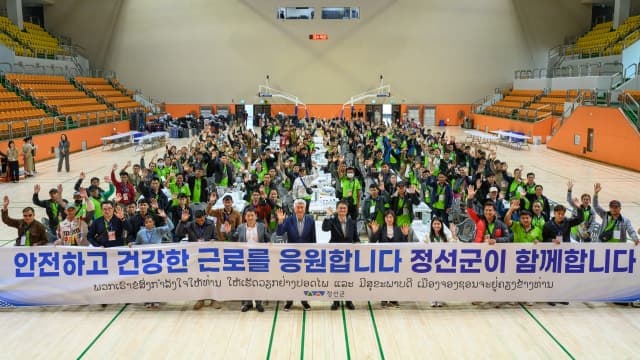 "정선에 오신 걸 환영합니다" 정선군, 외국인 계절근로자 538명 환영 행사 개최