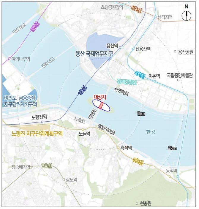 서울시, 노들섬 보행체계 개선…양녕로 도로 구조 개편하고 횡단보도 신설