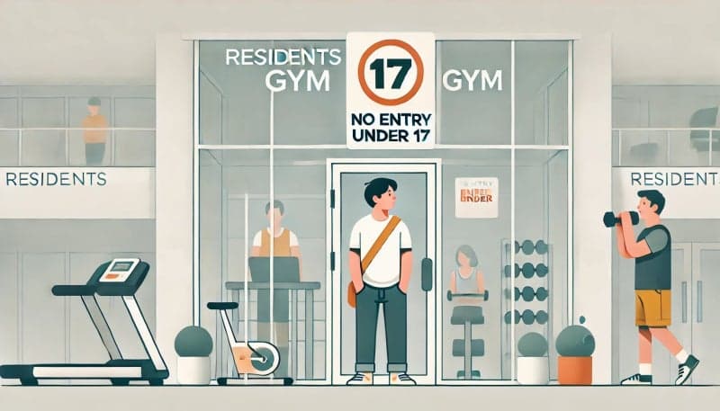 인권위 "17세 이하 헬스장 출입 금지는 차별"…아파트 "불수용"