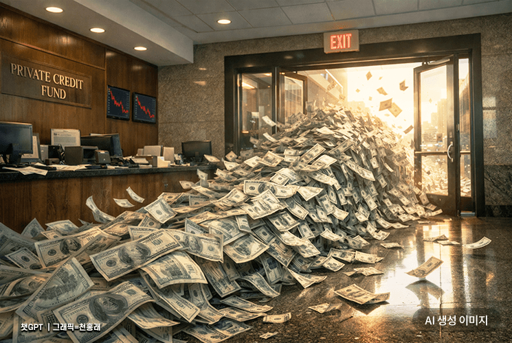 美 사모신용 자금 이탈 가속…블루아울서 대규모 환매 요청