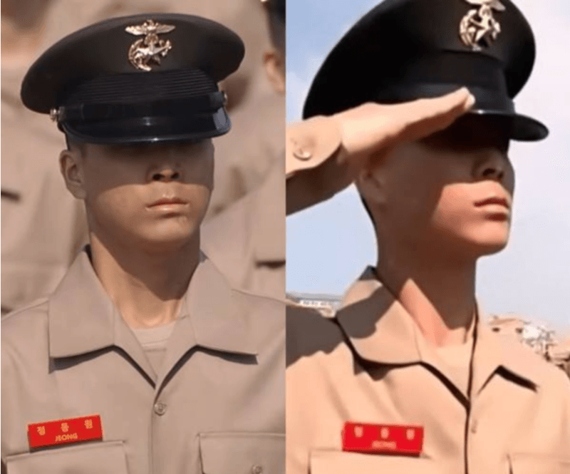 "몰라보겠네"…해병대 정동원, 수료식서 포착된 군기 바짝 든 근황