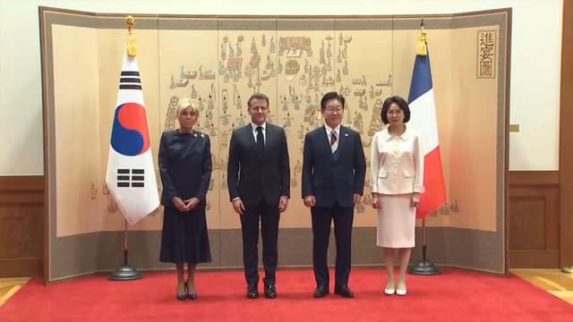 이재명·마크롱, 스킨십 외교…'한강'으로 화답한 마크롱