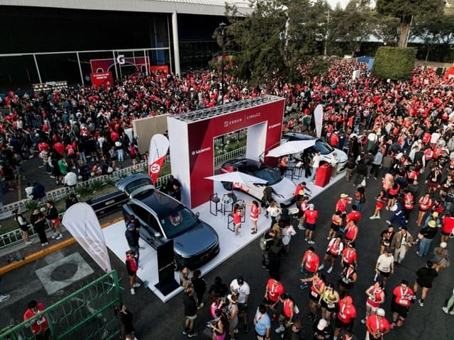 링크앤코 전기차 '02', 멕시코시티 러닝 이벤트 페이스카 참여