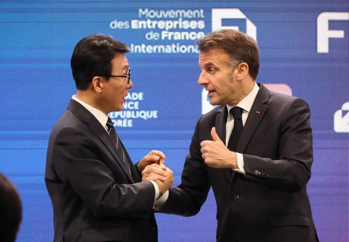 김민석 총리 "세계 정세 급변, 한-불 협력 중요" 마크롱 "프랑스는 예측가능한 파트너, 더 투자해달라"