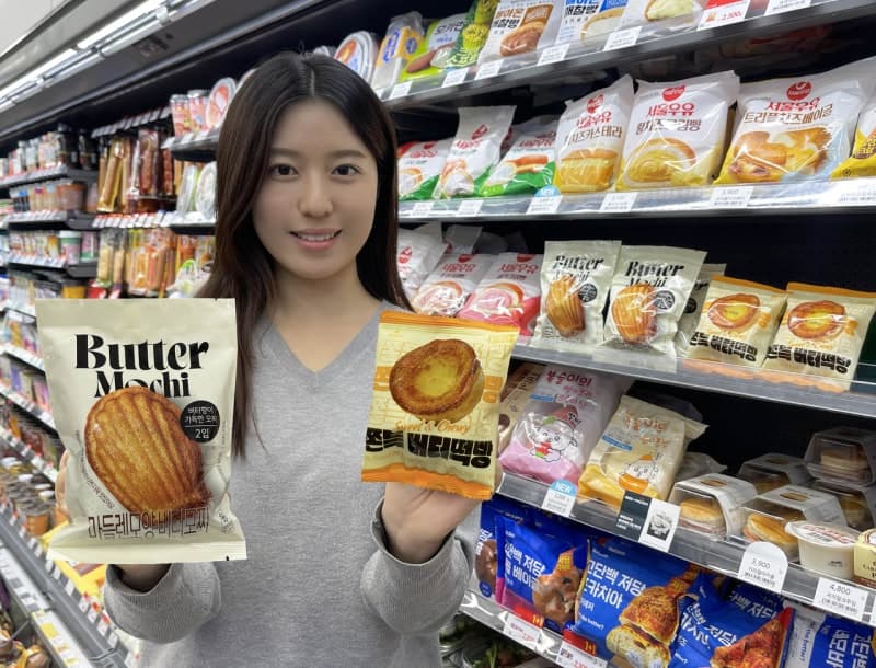 GS25, '버터떡' 디저트 시리즈 출시…사전예약 5000개 완판