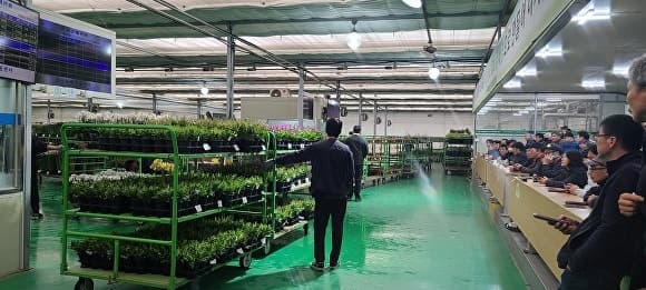 음성화훼유통센터, 개장 10년 만에 누적 경매액 2천억원 돌파