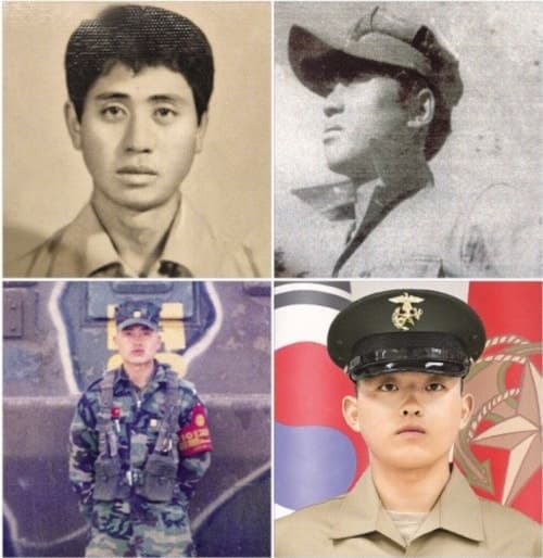 “필승, 첫 4대 해병 가문 신고합니다” 증조부부터 4代 해병 첫 탄생