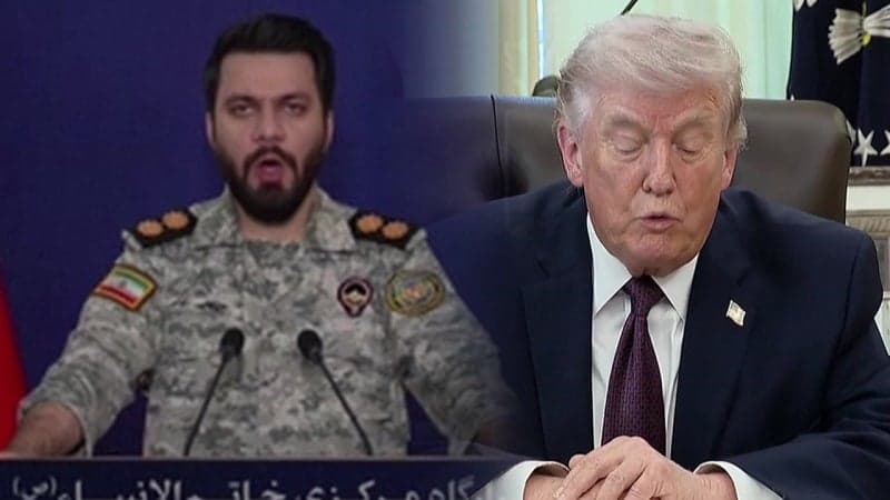 트럼프, 이란전 美전투기 첫 격추에 "협상에 전혀 영향없다"