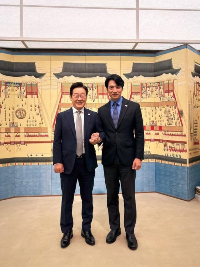 민주당 "李대통령 취임 전 사진 홍보 금지"…한준호 "현장 급박, 재고해 달라"