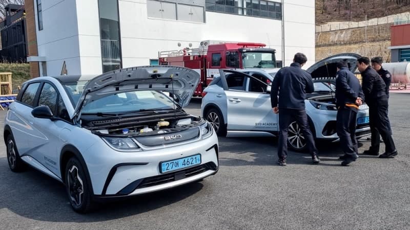 BYD코리아, 인천 소방공무원 대상 '전기차 사고 대응' 전문 교육 실시