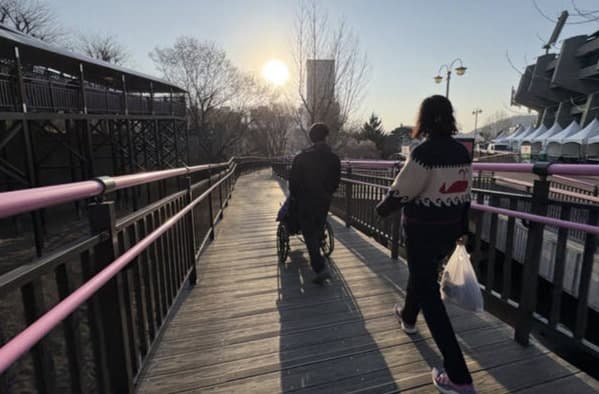 부천시, 원미산 진달래동산 '무장애 데크길' 개방…보행약자 접근성 개선