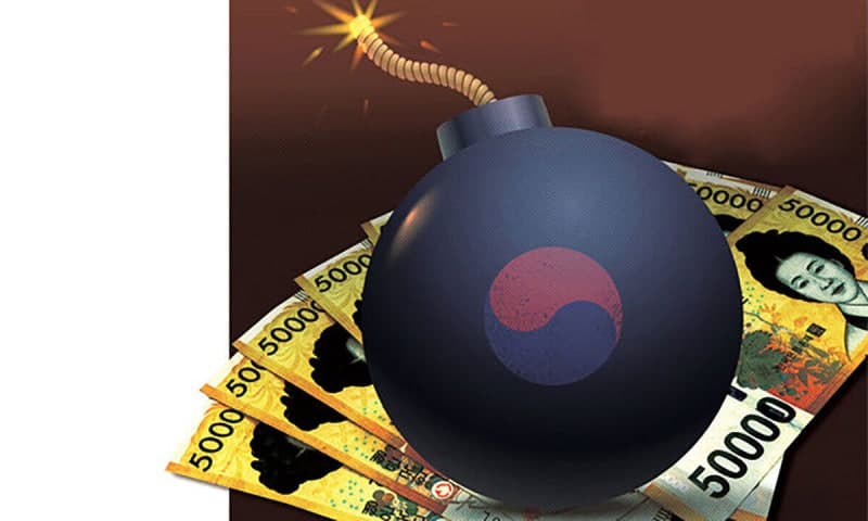 나랏빚 1300조 돌파, 2년 연속 100조대 적자