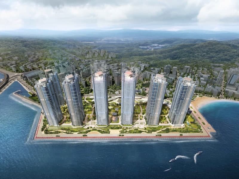 한미글로벌, 부산 재건축 최대어 '삼익비치' PM 수주