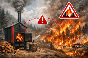 "우리 동네 산불 위험은?" 산림과학원, 화목보일러 밀집지도 공개…산불 예방 강화