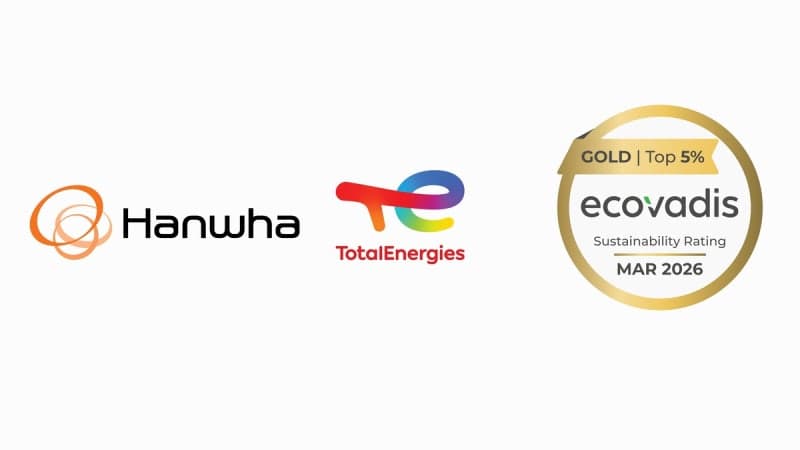 한화토탈에너지스, 글로벌 ESG평가기관 에코바디스 '골드 등급' 획득