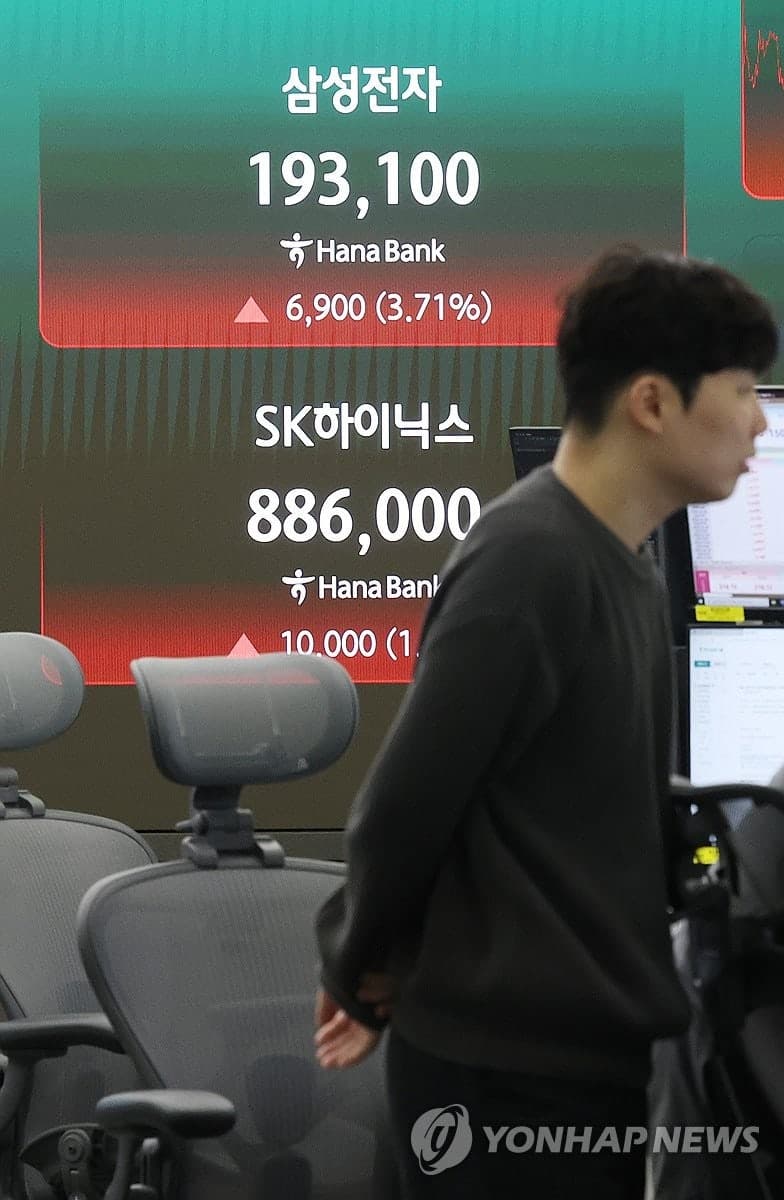 '삼전 실적 D-1' 코스피, 1%대 올라 5,450 마감