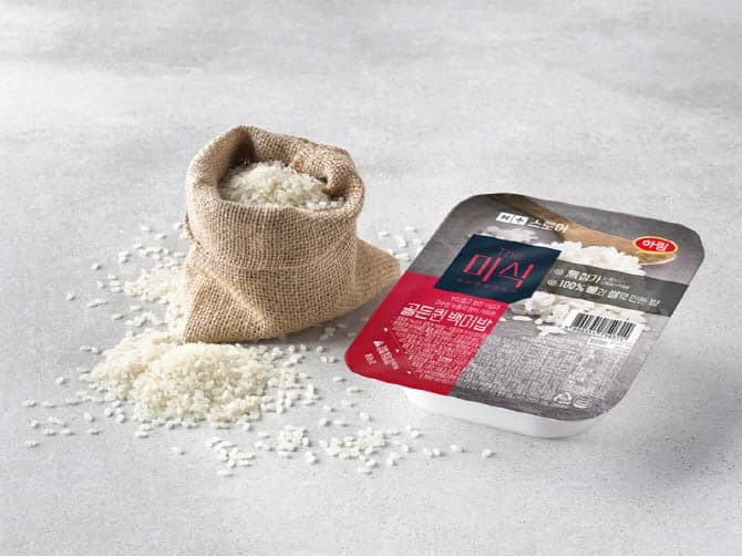 하림 더미식, 네이버와 두 번째 협업 '골든퀸 백미밥' 단독 출시