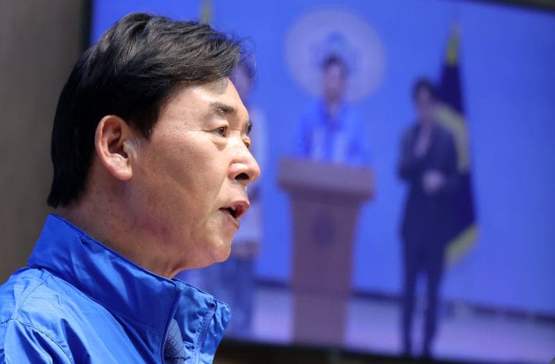 오중기, 경북도지사 출마 선언…"김부겸과 원팀, TK 행정통합 불씨 살리겠다"