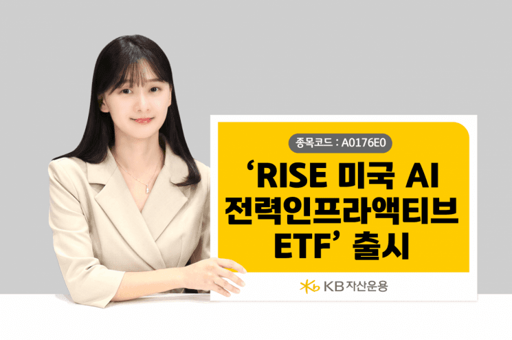 "데이터센터 수요↑"…KB운용, 'RISE 미국AI전력인프라액티브' ETF 7일 상장