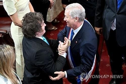 '남미 트럼프' 카스트-밀레이 첫 회담…카르텔 '공동의 적' 규정