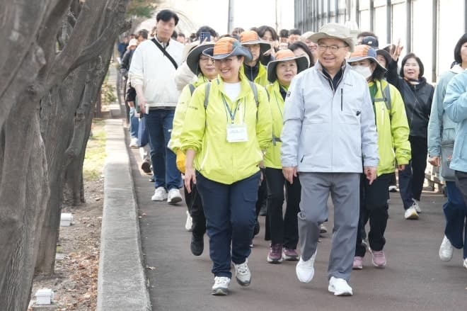 중랑구, 걷기 명소 '중랑동행길' AI 접목해 보행환경 정비 박차