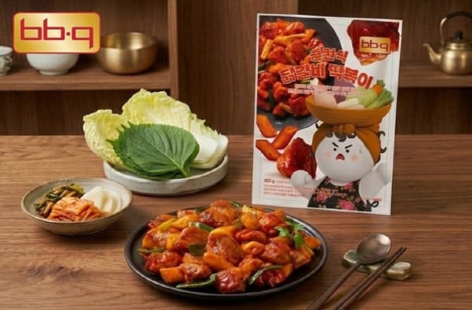 BBQ, "춘천식 닭갈비 떡볶이" 밀키트 카카오메이커스 한정 판매