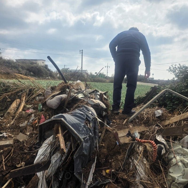 제주 농지에 폐기물 34톤 불법 투기한 영농법인·공사 관계자 검찰 송치