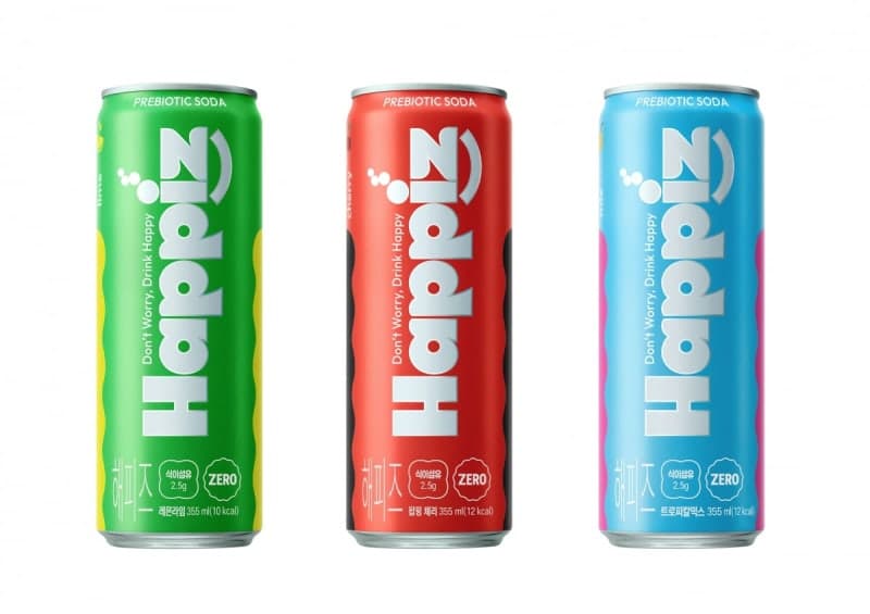 롯데칠성, 프리바이오틱 소다 '해피즈' 출시…앰배서더 필릭스 선정