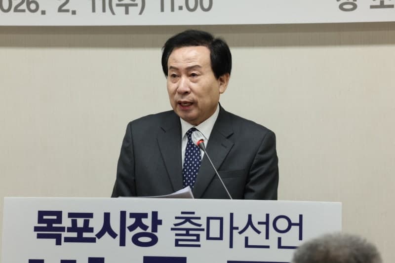 박홍률 전 목포시장, 조국혁신당 전격 입당…"변화와 혁신 추구"