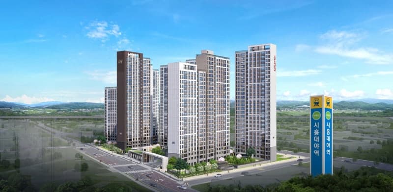 현대엔지니어링, '힐스테이트 시흥더클래스' 5월 분양…시흥대야역 역세권 430가구