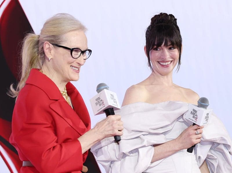 첫 내한 메릴 스트리프 "손주들 '케데헌' 팬, K컬처 영향 커"…앤 해서웨이 "한국 젊은 세대가 문화 이끌어"